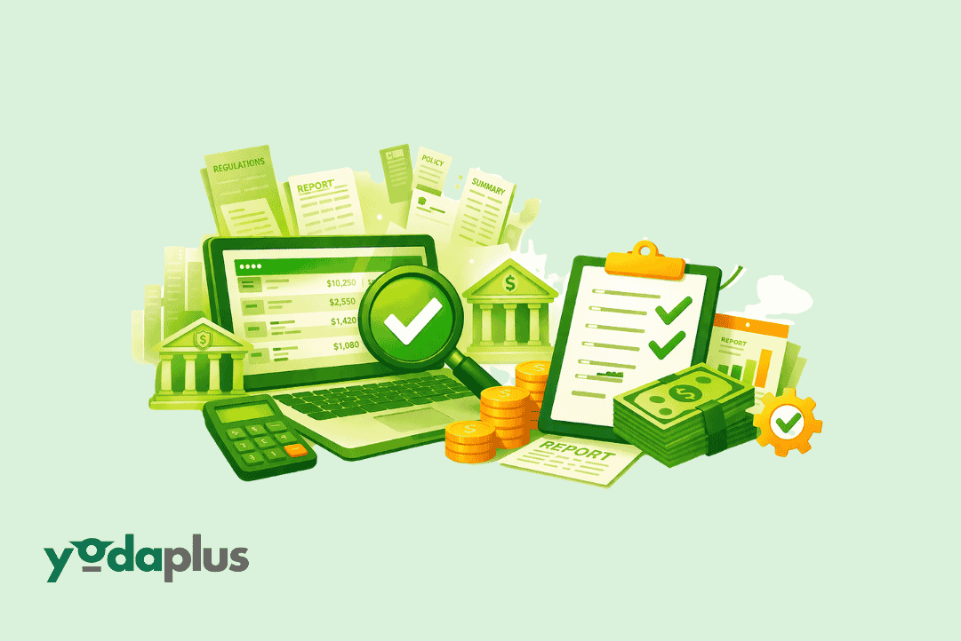 Financial Process Automation for Control Design in Reconciliation