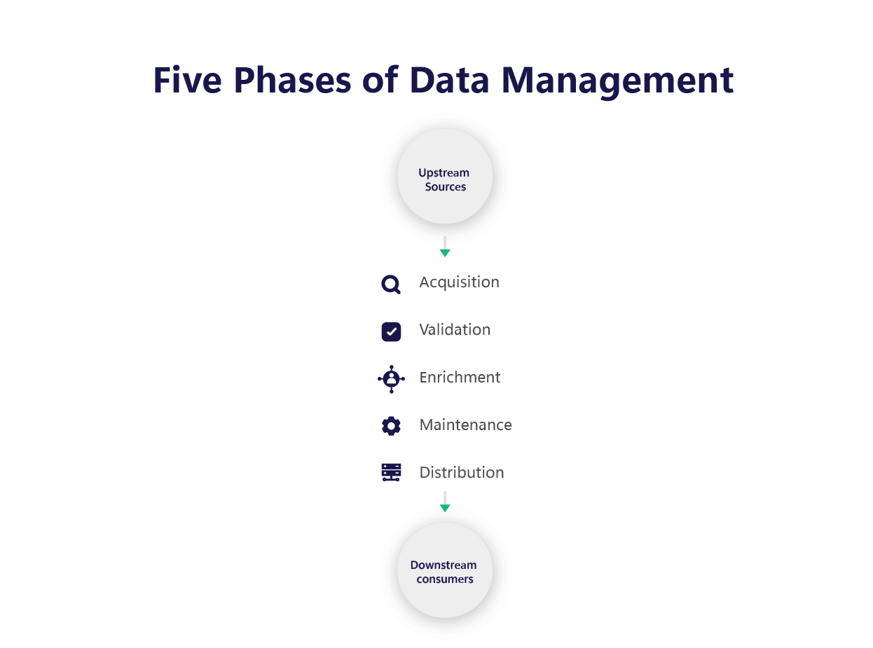 Five Phases of Data Management